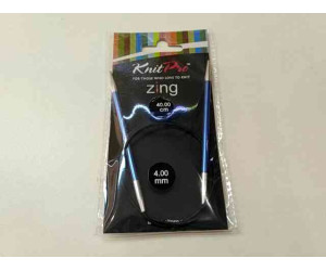 Спиці кругові 4мм 40см Zing KnitPro 47069