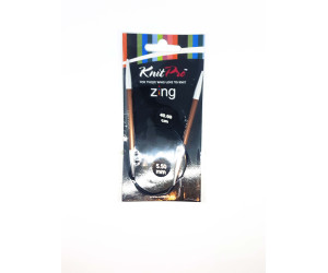 Спиці кругові 5,5мм 40см Zing KnitPro 47072