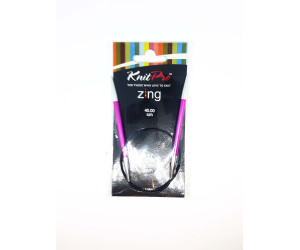 Спиці кругові 5мм 40см Zing KnitPro 47071