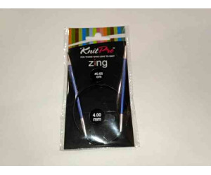 Спиці кругові 5мм 40см Zing KnitPro 47071