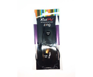 Спиці кругові 12мм 80см Zing KnitPro 47139