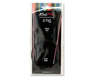 Спиці кругові 2мм 80см Zing KnitPro 47121