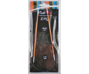 Спиці кругові 2,75мм 80см Zing KnitPro 47124
