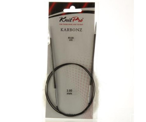 Спиці кругові 3,5мм 80см Karbonz KnitPro 41186