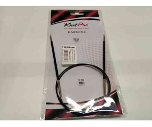 Спиці кругові 3,5мм 80см Karbonz KnitPro 41186
