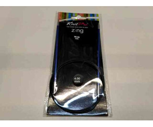 Спиці кругові 4мм 80см Zing KnitPro 47129