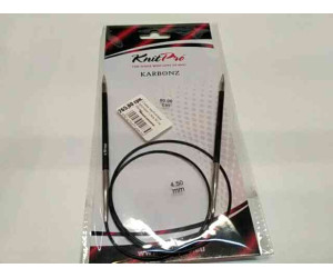 Спиці кругові 4,5мм 80см Karbonz KnitPro 41190