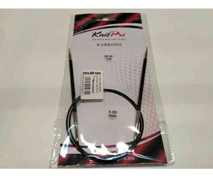 Спиці кругові 4мм 80см Karbonz KnitPro 41188