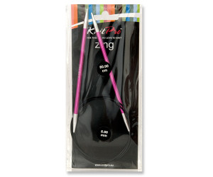 Спиці кругові 5мм 80см Zing KnitPro 47131