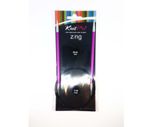 Спиці кругові 5мм 80см Zing KnitPro 47131
