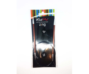 Спиці кругові 5,5мм 80см Zing KnitPro 47132