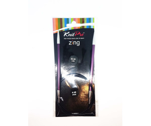 Спиці кругові 6мм 80см Zing KnitPro 47133