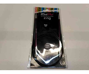 Спиці кругові 6мм 80см Zing KnitPro 47133