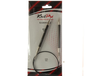 Спиці кругові 6мм 80см Karbonz KnitPro 41192