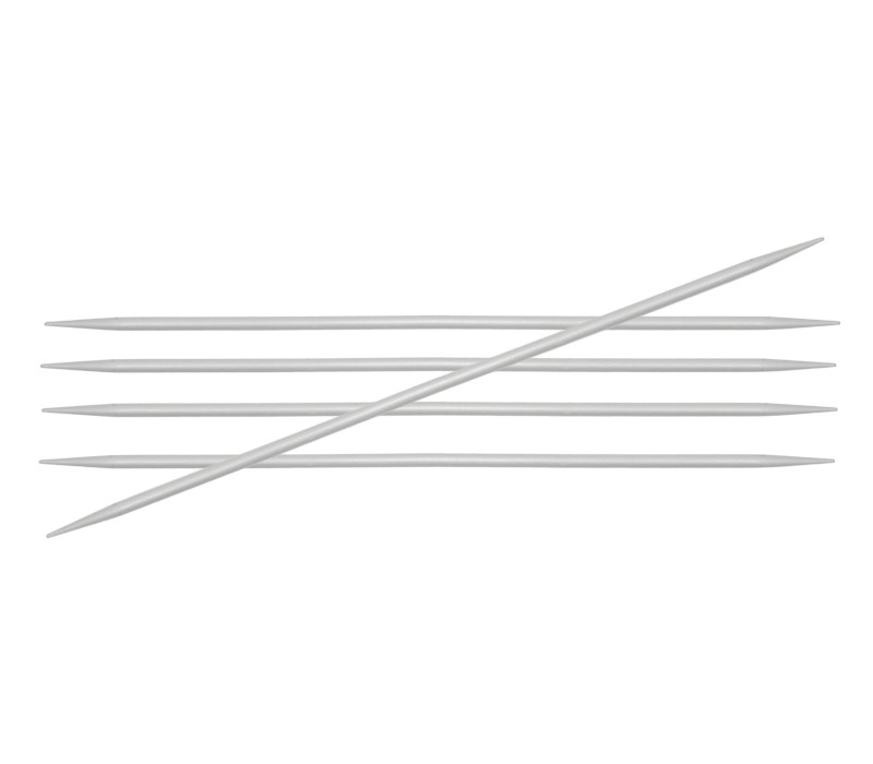Спицы носочные 2мм 20см Basix Aluminium KnitPro 45111 Спицы носочные 2мм 20см Basix Aluminium KnitPro 45111