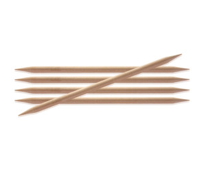 Спицы носочные 8мм 20см Basix Birch Wood KnitPro 35124