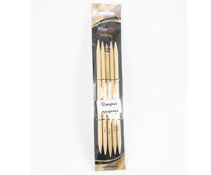 Спицы носочные 8мм 20см Basix Birch Wood KnitPro 35124