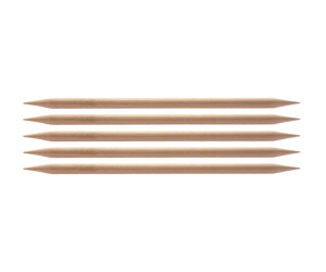 Спицы носочные 10мм 20см Basix Birch Wood KnitPro 35126