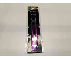 Спицы съемные 5мм Zing KnitPro 47505 