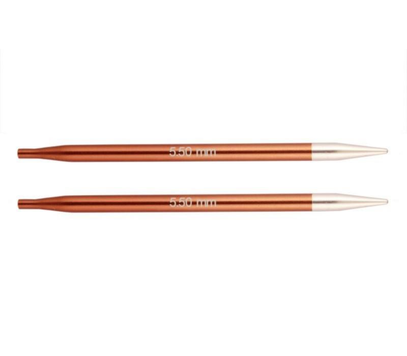 Спицы съемные 5,5мм Zing KnitPro 47506 Спицы съемные 5,5мм Zing KnitPro 47506