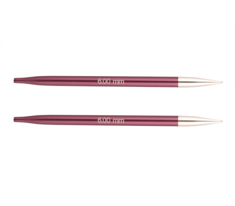 Спицы Съемные Zing 6 мм KnitPro 47507 Спицы Съемные Zing 6 мм KnitPro 47507