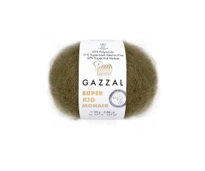 Пряжа Gazzal Super Kid Mohair 64403