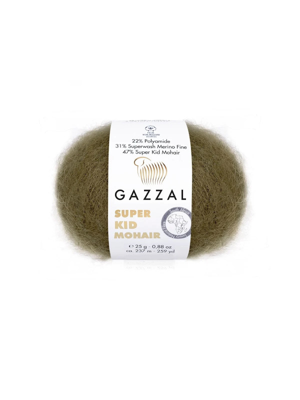 Пряжа Gazzal Super Kid Mohair 64403