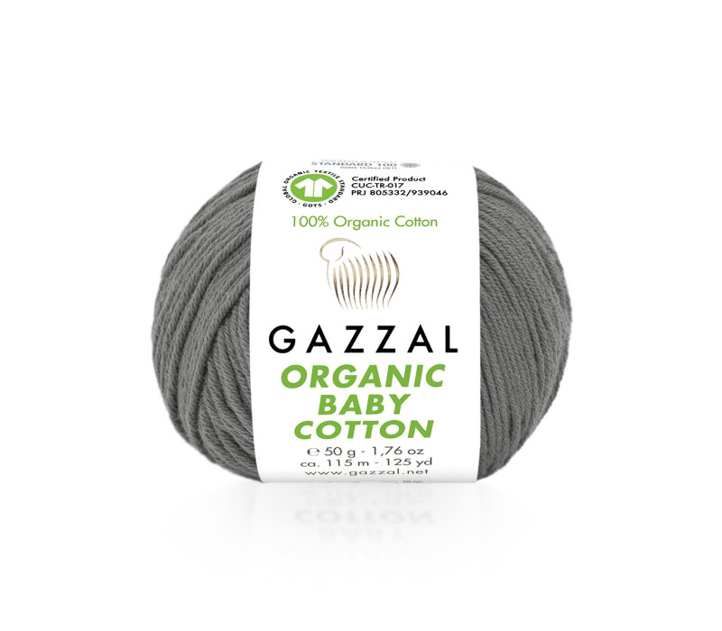 Пряжа Gazzal Organic Baby Cotton 435 Пряжа Gazzal Organic Baby Cotton 435