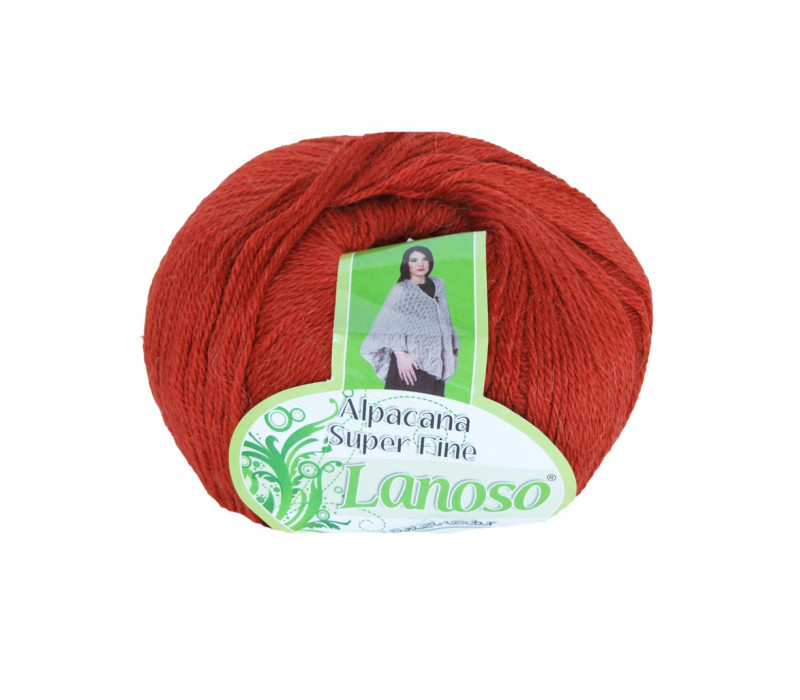 Пряжа Lanoso Alpacana Super Fine 958