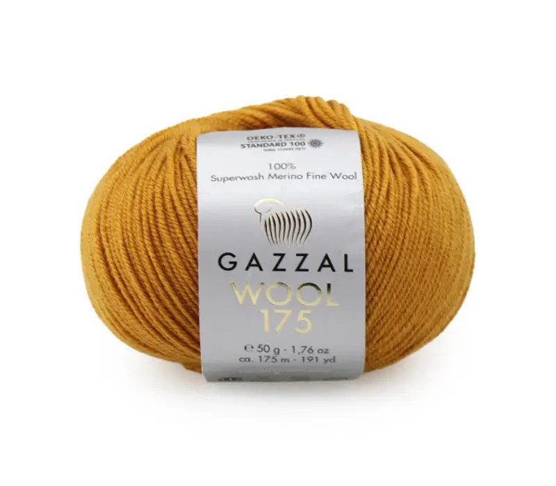 Пряжа Gazzal Wool 175 314 Пряжа Gazzal Wool 175 314