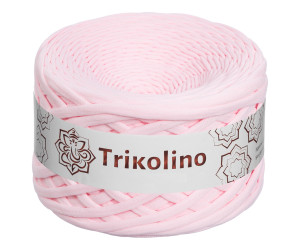 Пряжа трикотажная 7-9 мм "Trikolino" 100м. Розовый жемчуг