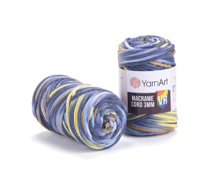 Пряжа YarnArt Macrame Cord 3mm VR 915