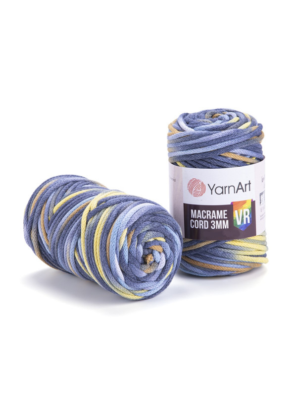 Пряжа YarnArt Macrame Cord 3mm VR 915