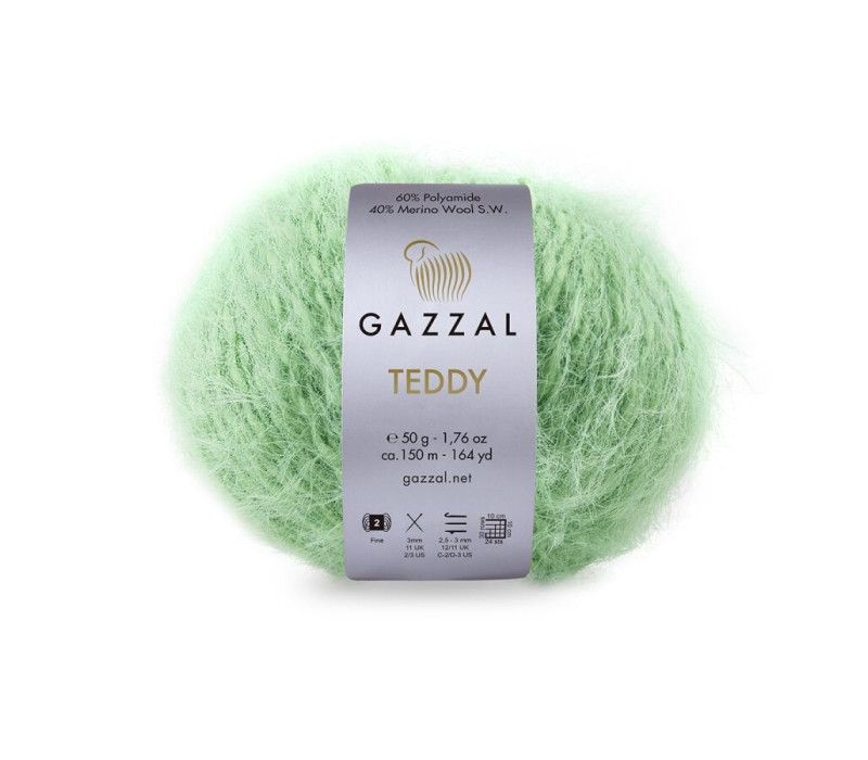Пряжа Gazzal Teddy 6555 Пряжа Gazzal Teddy 6555