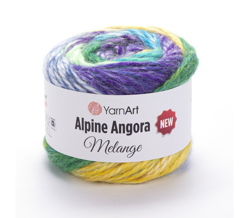 Пряжа YarnArt Alpine Angora Melange New 6406