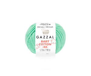 Пряжа Gazzal BabyCotton 25 цвет 3425