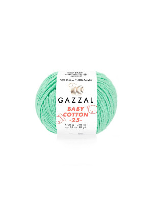 Пряжа Gazzal BabyCotton 25 цвет 3425