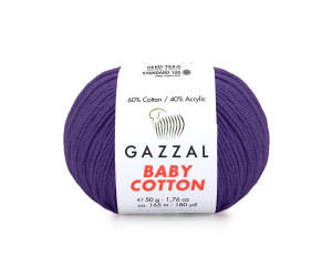 Пряжа Gazzal BabyCotton 3440
