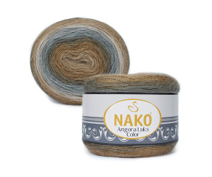 Пряжа Nako Angora Luks Color 81907