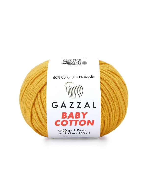 Пряжа Gazzal BabyCotton 3447