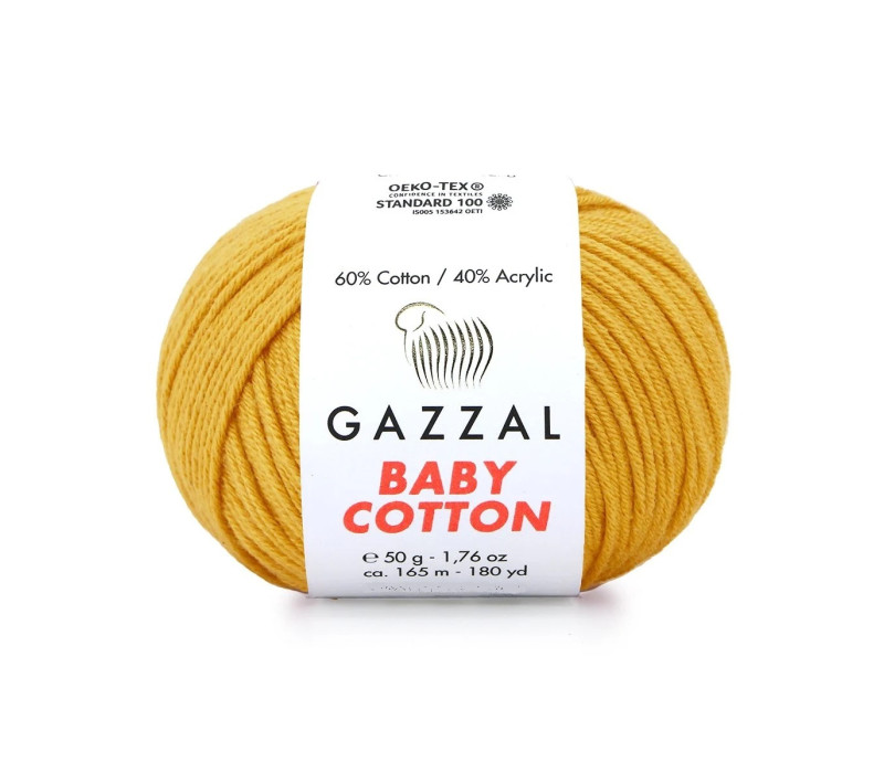 Пряжа Gazzal BabyCotton 3447