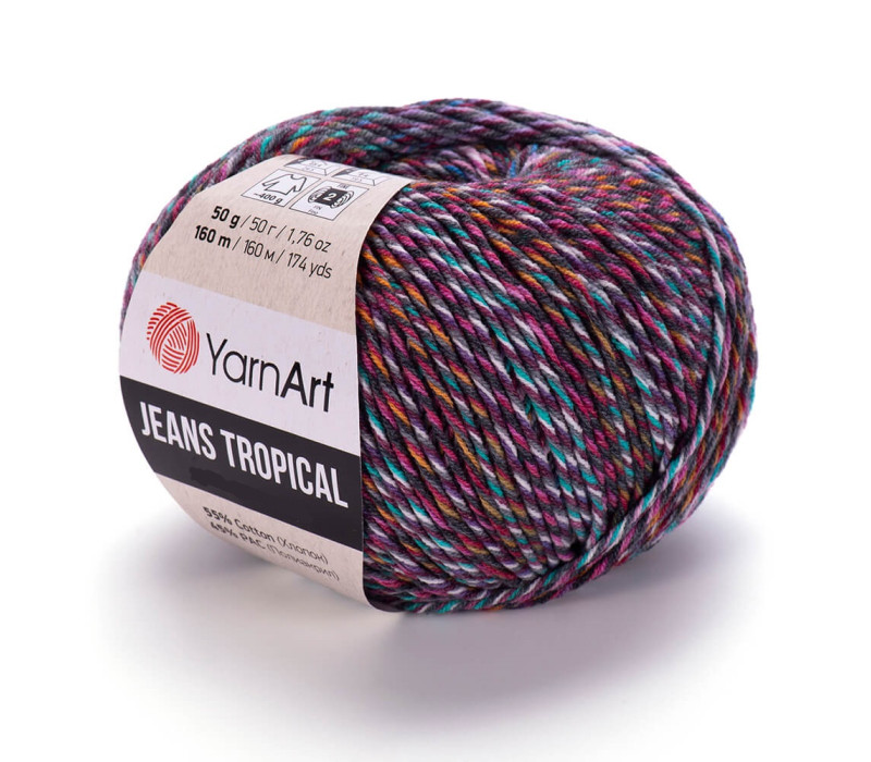 Пряжа YarnArt Jeans Tropical 620