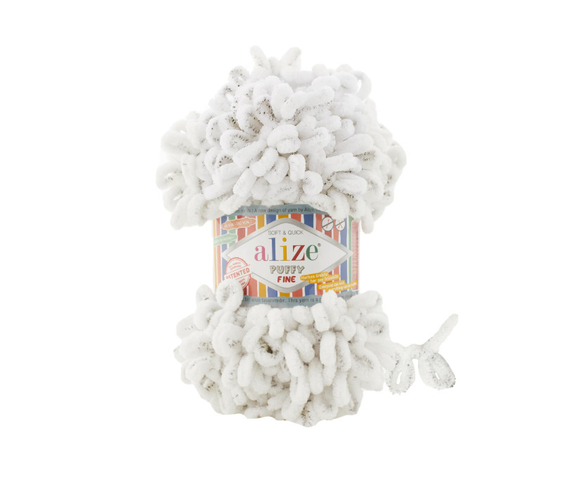 Пряжа Alize Puffy Fine 686 Пряжа Alize Puffy Fine 686