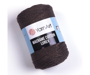 Пряжа YarnArt Macrame Cotton lurex 736