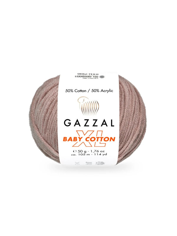 Пряжа Gazzal BabyCotton XL 3434