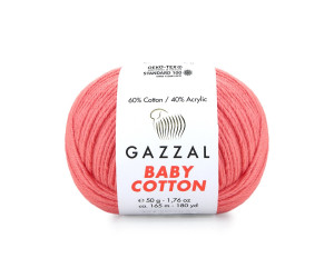 Пряжа Gazzal BabyCotton 3435
