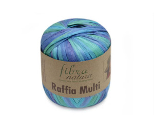 Пряжа FibraNatura Raffia Multi 117-11