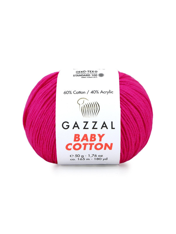 Пряжа Gazzal BabyCotton 3461