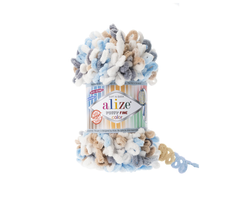 Пряжа Alize Puffy Fine Color 5946