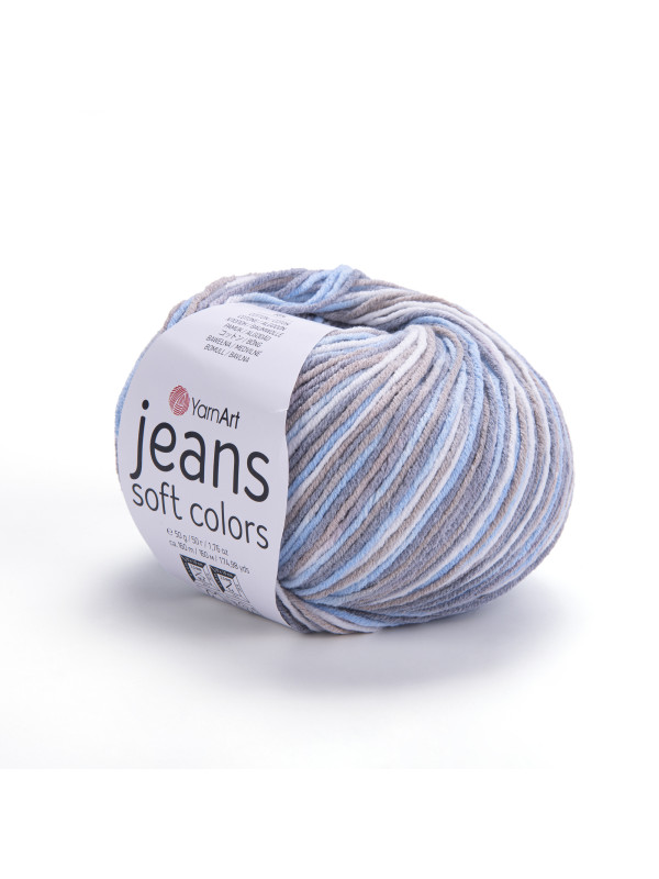 Пряжа YarnArt Jeans Soft Color 6210